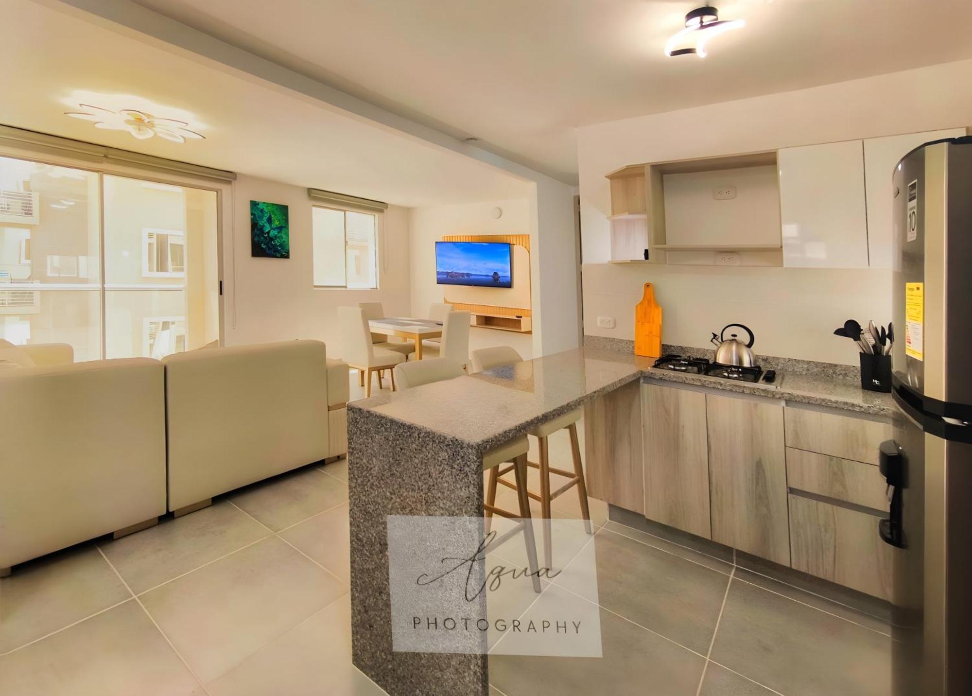 Apartamento Con Piscina Cerca Del Mar, Ideal Relajarse Cartagena